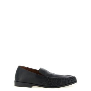 Marsell Black Calfskin Slip-On Men's Loafers
